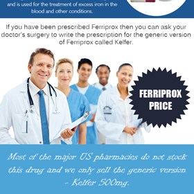 Deferiprone Brands In India: Ferriprox 500 mg